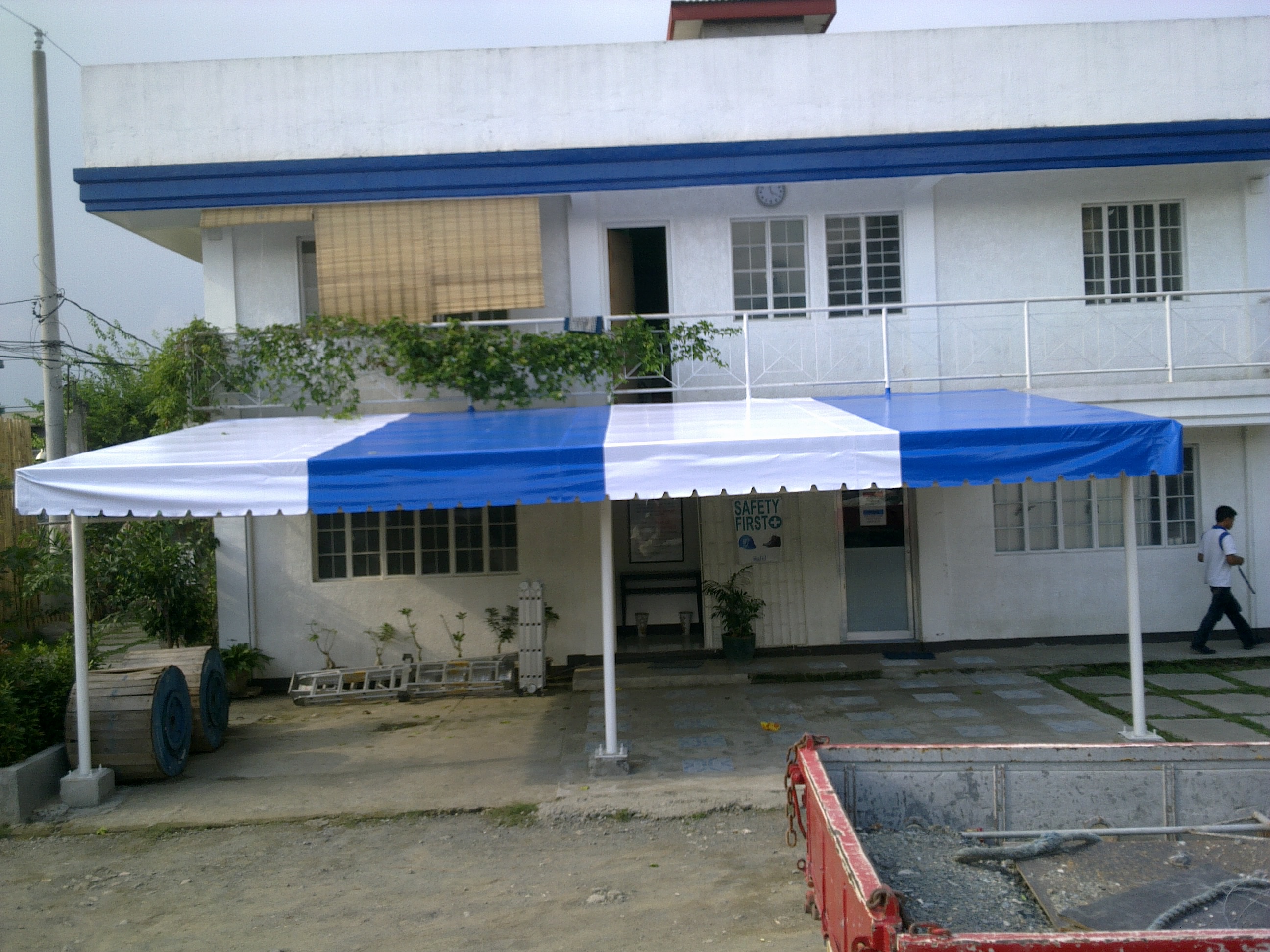 Garage Tent Cover Front